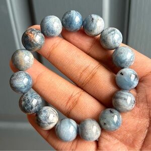 Aquamarine Crystal Bracelet 14.5mm